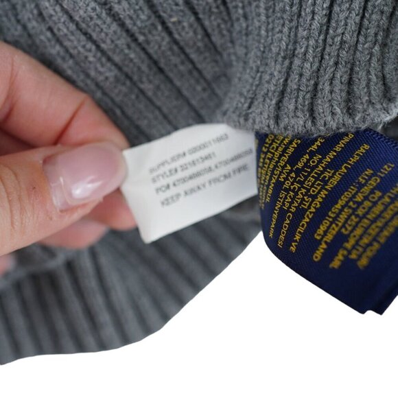 Polo Ralph‎ Lauren Cable Knit Sweater Size 3T - Picture 6 of 7